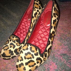 Authentic Cole Haan Cheeta Print Heels